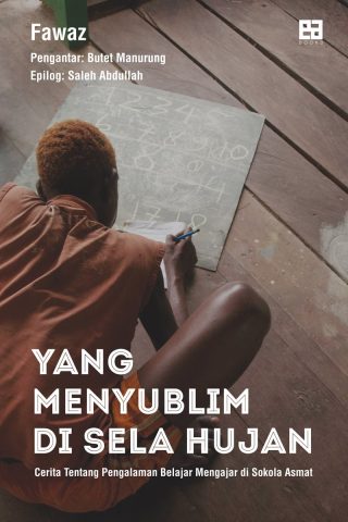 Buku Yang Menyublim di Sela Hujan; front cover.